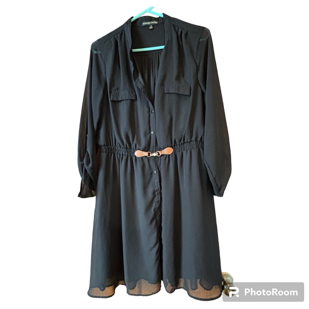 Women’s business dress. Plus size.
